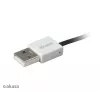 Akasa PROSLIM USB 2.0 kábel Pink Superslim Sync and Charge A - Micro B - 1m