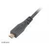 Akasa 1,5m High Speed HDMI with Ethernet kábel - HDMI Type-A na Micro HDMI - 4K - čierna
