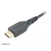 Akasa 1,5m High Speed HDMI with Ethernet kábel - HDMI Type-A na Micro HDMI - 4K - čierna