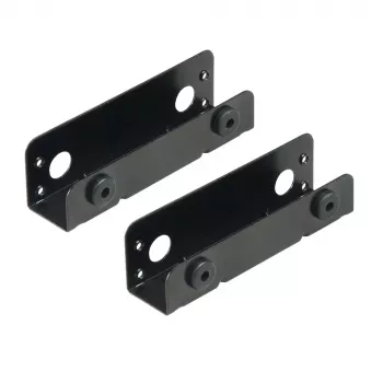 Akasa AK-HDA-08BK adaptér pozície 5,25 palca na 3,5 palca - čierny