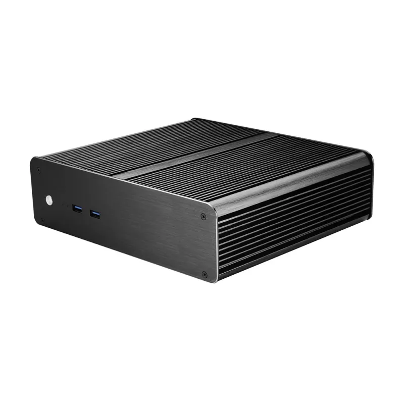 Akasa Euler T Mini Tower PC skriňa čierna Mini-ITX hliník 2,5 palca
