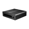 Akasa Euler T Mini Tower PC skriňa čierna Mini-ITX hliník 2,5 palca