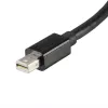 Akasa Mini DisplayPort samec na HDMI samica video adaptér - 4K@30Hz, čierny