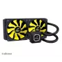 Akasa Venom A20 all-in-one kvapalinový chladič 240 mm, 2x 120 mm ventilátory, biely LED