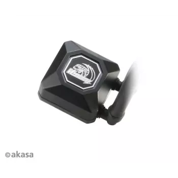 Akasa Venom A20 all-in-one kvapalinový chladič 240 mm, 2x 120 mm ventilátory, biely LED