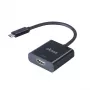 Akasa externý video adaptér - USB-C na HDMI - 4K@60Hz - čierny