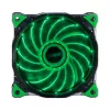 Akasa Vegas AK-FN091-GN 120 mm zelený LED ventilátor do skrine