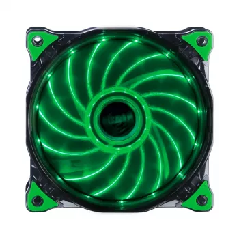 Akasa Vegas AK-FN091-GN 120 mm zelený LED ventilátor do skrine