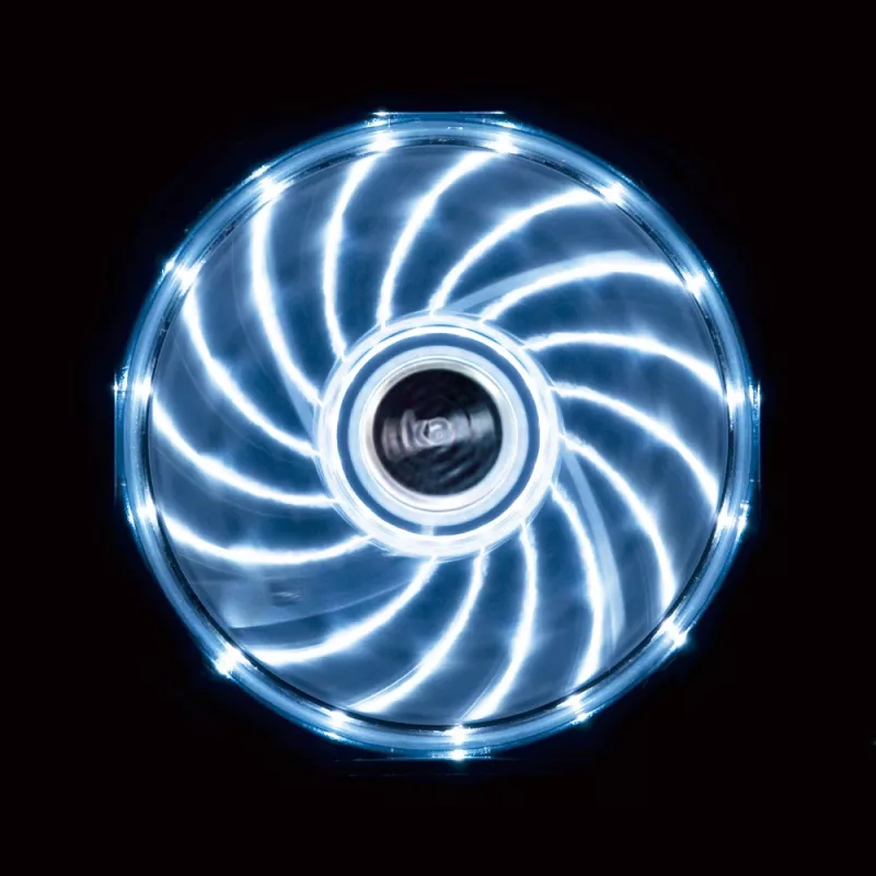 Akasa Vegas AK-FN091-WH ventilátor do skrine 120 mm - biely LED