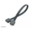 Akasa AK-CBLD01-20BK Flexa RGB LED predlžovací kábel 0,2 m čierny