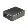 Akasa A-RA02-M1B puzdro pre Raspberry Pi - hliník - bezventilátorové pasívne chladenie - čierne