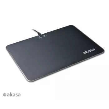 Akasa Vegas X9 Herná podložka pod myš s LED, 350 x 250 mm, USB, čierna (AK-MPD-04RB)