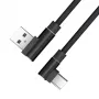 Akasa AK-CBUB39-10BK kábel USB 2.0 - USB-A na USB-C - 1 m - čierny