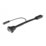 Akasa AK-CBHD18-20BK adaptérový kábel HDMI na VGA 0,2 m čierny