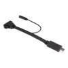 Akasa AK-CBHD18-20BK adaptérový kábel HDMI na VGA 0,2 m čierny