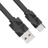 Akasa AK-CBUB43-10BK kábel USB 2.0 - USB-C na USB-A - 1 m - čierny