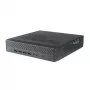 Akasa Cypher MX skriňa Thin Mini-ITX, hliník/SGCC, čierna, 1x 2,5 inch HDD/SSD, VESA montáž
