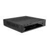 Akasa Cypher MX skriňa Thin Mini-ITX, hliník/SGCC, čierna, 1x 2,5