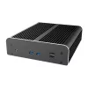 Akasa A-NUC50-M1B bezventilátorová skriňa NUC - hliník - čierna - UCFF - pozícia pre 2,5
