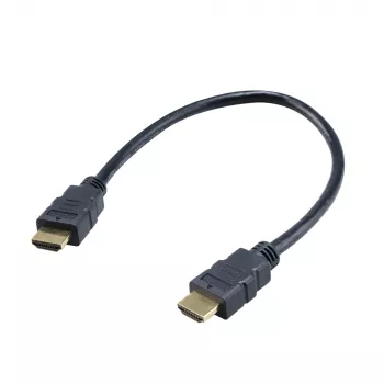 Akasa AK-CBHD25-30BK kábel HDMI 2.0 0,3 m čierny