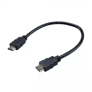 Akasa AK-CBHD25-30BK kábel HDMI 2.0 0,3 m čierny