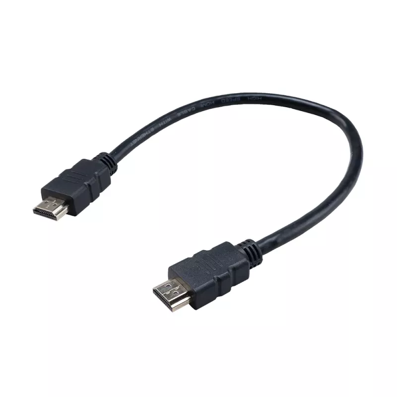 Akasa AK-CBHD25-30BK kábel HDMI 2.0 0,3 m čierny