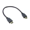 Akasa AK-CBHD25-30BK kábel HDMI 2.0 0,3 m čierny