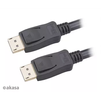 Akasa AK-CBDP23-50BK kábel DisplayPort 1.4 5 m čierny