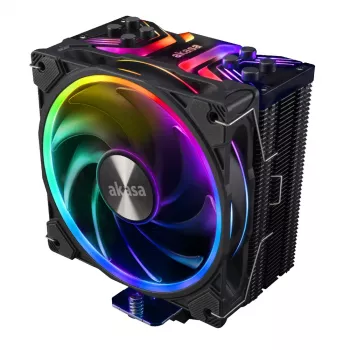 Akasa Soho H4 Chladič CPU, 120 mm, 500-2000 RPM, 31,8 dB, 52,91 CFM