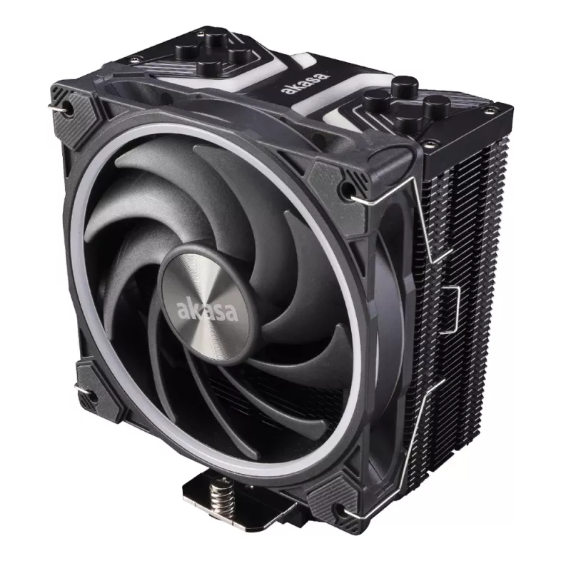 Akasa Soho H4 Chladič CPU, 120 mm, 500-2000 RPM, 31,8 dB, 52,91 CFM