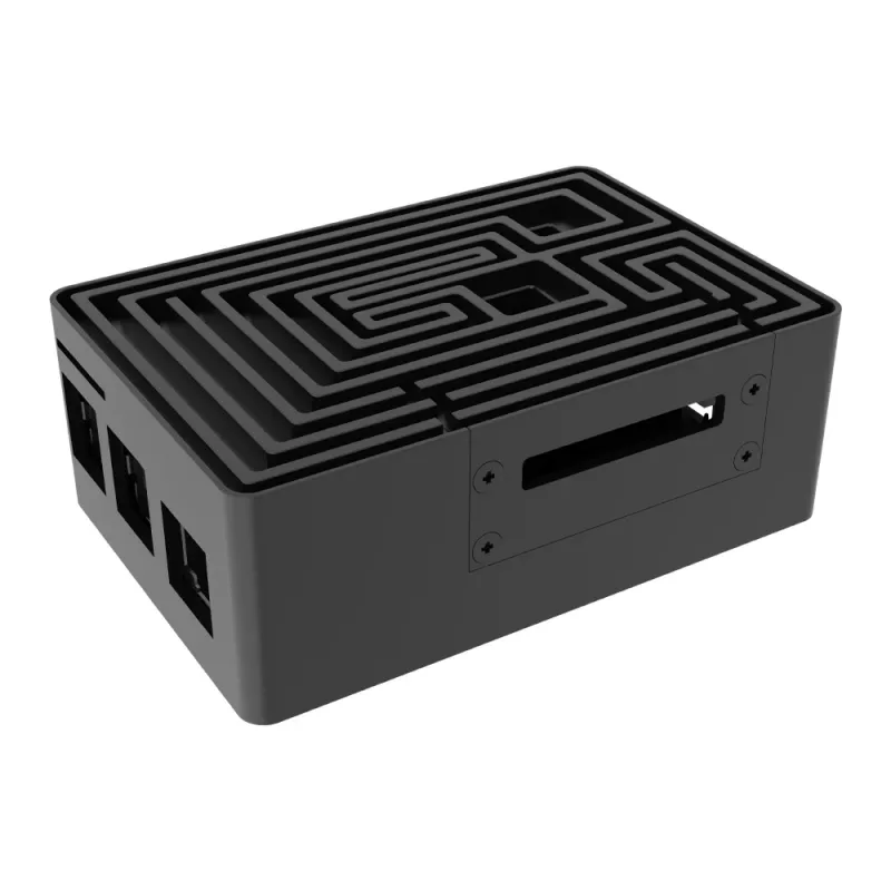 Akasa MazePro hliníková skrinka pre Raspberry Pi 4