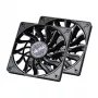 Akasa SlimFan 12015 EBR/PWM 2 ks balenie - 30 dB - 600 ot/min