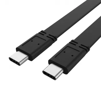Akasa AK-CBUB60-10BK USB-C na USB-C kábel 1 m USB 3.2 Gen 2x2 20 Gbps čierny