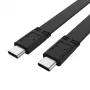 Akasa AK-CBUB60-10BK USB-C na USB-C kábel 1 m USB 3.2 Gen 2x2 20 Gbps čierny