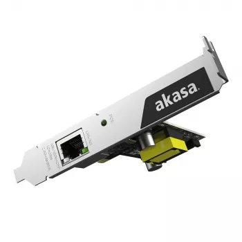 Akasa 2,5G PCIe sieťová karta s PoE do 25,5 W