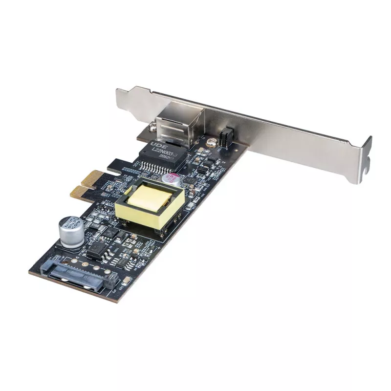 Akasa 2,5G PCIe sieťová karta s PoE do 25,5 W