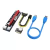 Akasa 6 sád PCIe riser adaptérová karta pre GPU mining X16 na X1