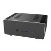 Akasa Maxwell Pro Plus Mini-ITX bez ventilátora skriňa Intel LGA 1700 čierna