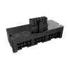 Akasa G-Nexus P24 90° 12VHPWR adaptér 12+4 Pin konektor samec na 3x 8-Pin konektor samica, 600W, čierna