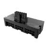 Akasa G-Nexus P24 90° 12VHPWR adaptér 12+4 Pin konektor samec na 3x 8-Pin konektor samica, 600W, čierny
