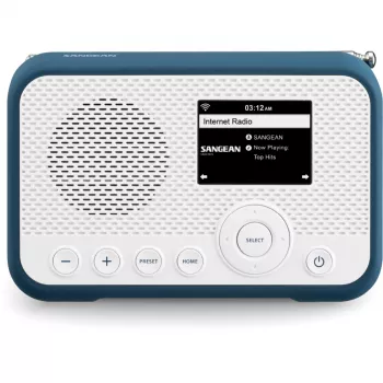 Sangean WFR-39 biela - Ink Blue prenosné internetové rádio