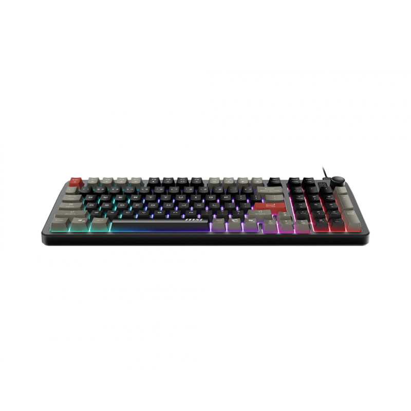 MSI Forge GK110 RGB herná klávesnica FR rozloženie čierna