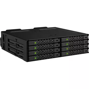 ICY DOCK ToughArmor MB998V4P-B 8-bay U.2/U.3 NVMe SSD PCIe 4.0 mobilné puzdro pre 5,25