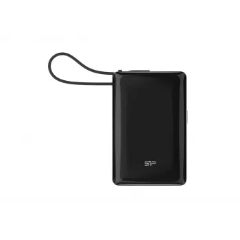 Silicon Power CP10 10000mAh PD USB-A 2xUSB-C powerbank, čierna