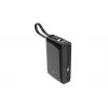 Silicon Power CP10 10000mAh PD USB-A 2xUSB-C powerbank, čierna