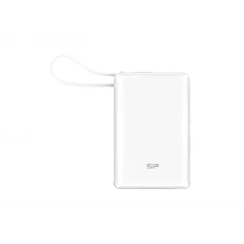 Silicon Power CP10 10000mAh PD USB-A 2xUSB-C powerbank, biela