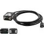 EXSYS USB 2.0 USB-C na sériový 1-port RS-422/485 FTDI Chipset kábel/adaptér set