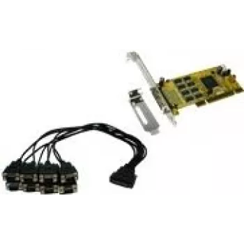 EXSYS EX-41388 PCI 8S sériová RS-232 karta s low-profile držiakom (SystemBase)