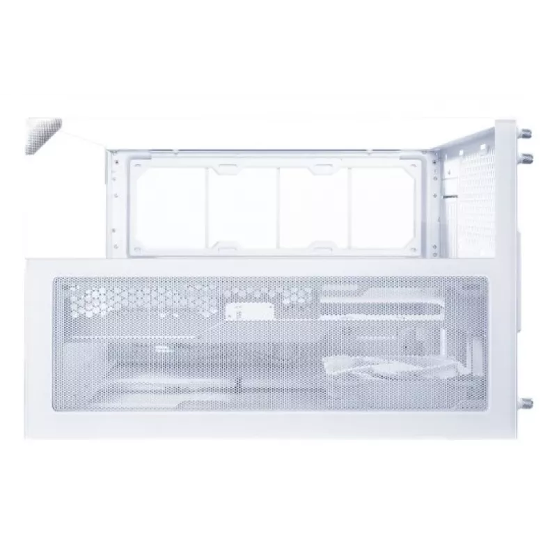 Lian Li O11 Vision-M Micro-ATX veža, tvrdené sklo, biela