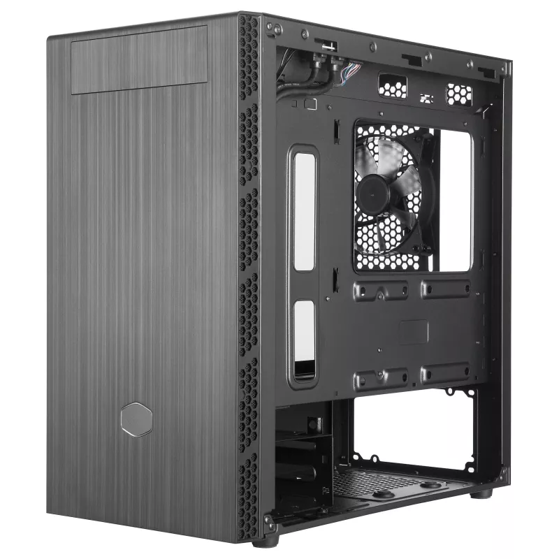 Cooler Master MasterBox MB400L Micro-ATX Mini Tower, oceľ, uzavretý bočný panel, bez napájacieho zdroja